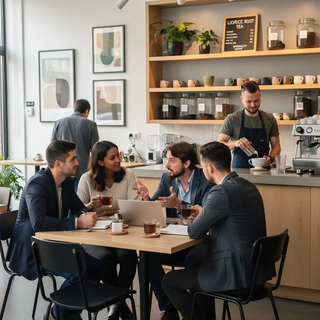 Feuilles de rГ©glisse sГ©chГ©es Г©talГ©es sur une table en bois, rГ©vГ©lant leur couleur brun foncГ©.