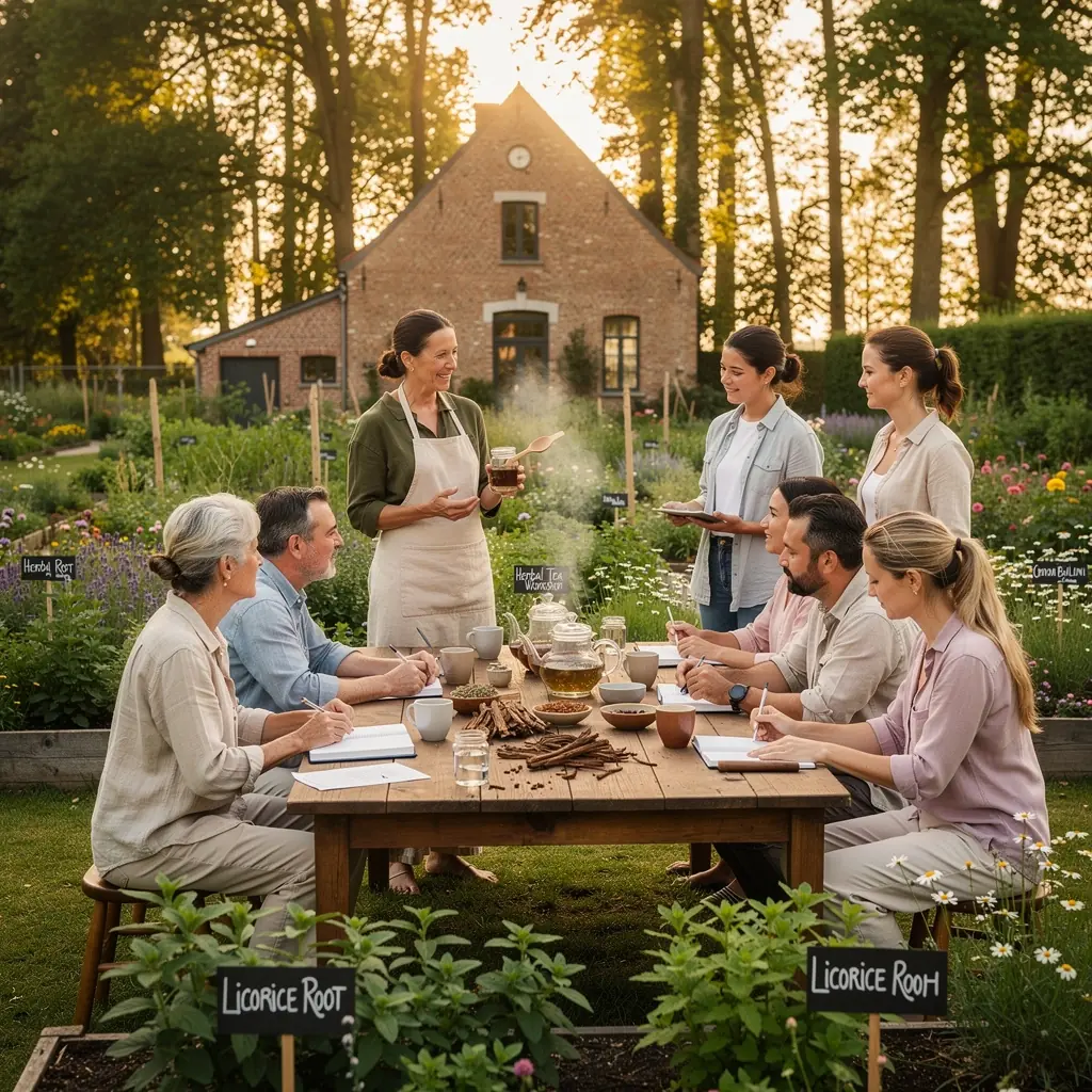 Gros plan sur les morceaux de racine de réglisse, mettant en avant leur texture lisse et naturelle.
