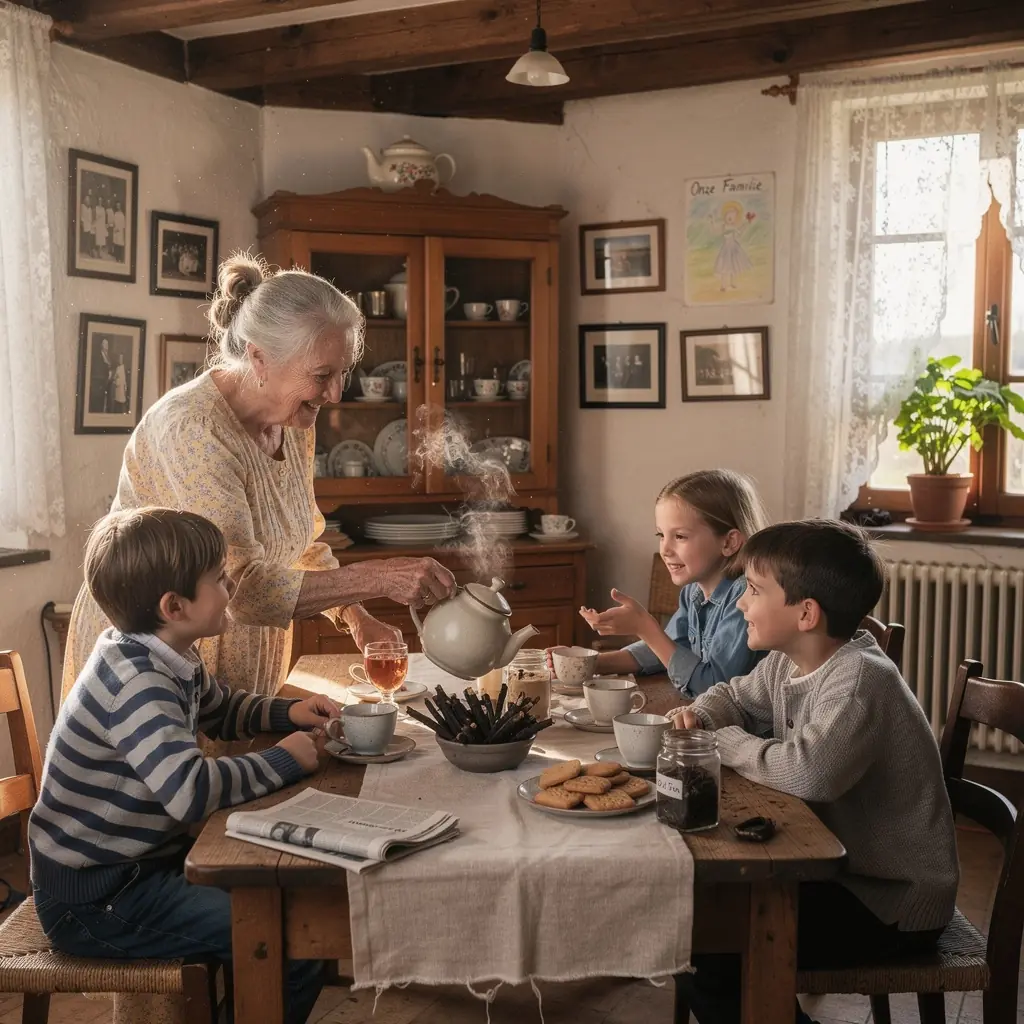 Infusion de réglisse avec des étoiles de badiane, illustrant l'harmonie des saveurs.