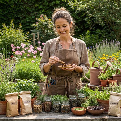 Détail de feuilles de réglisse séchées, illustrant la texture lisse de l'infusion.